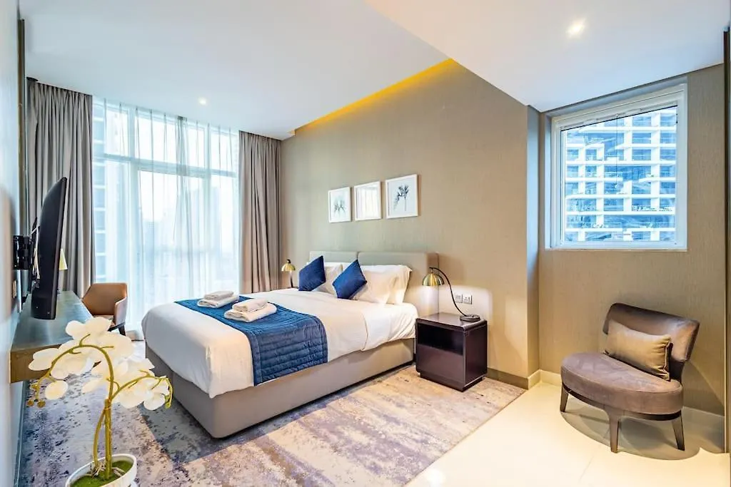 Spacious Studio With Pool - Canal & Burj Views Dubai 0*,  Verenigde Arabische Emiraten